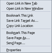 new mozilla right-click menu